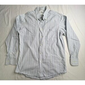 Lacoste‎ Men's 40 Striped Button-Down Long Sleeve Shirt Dressy Casual